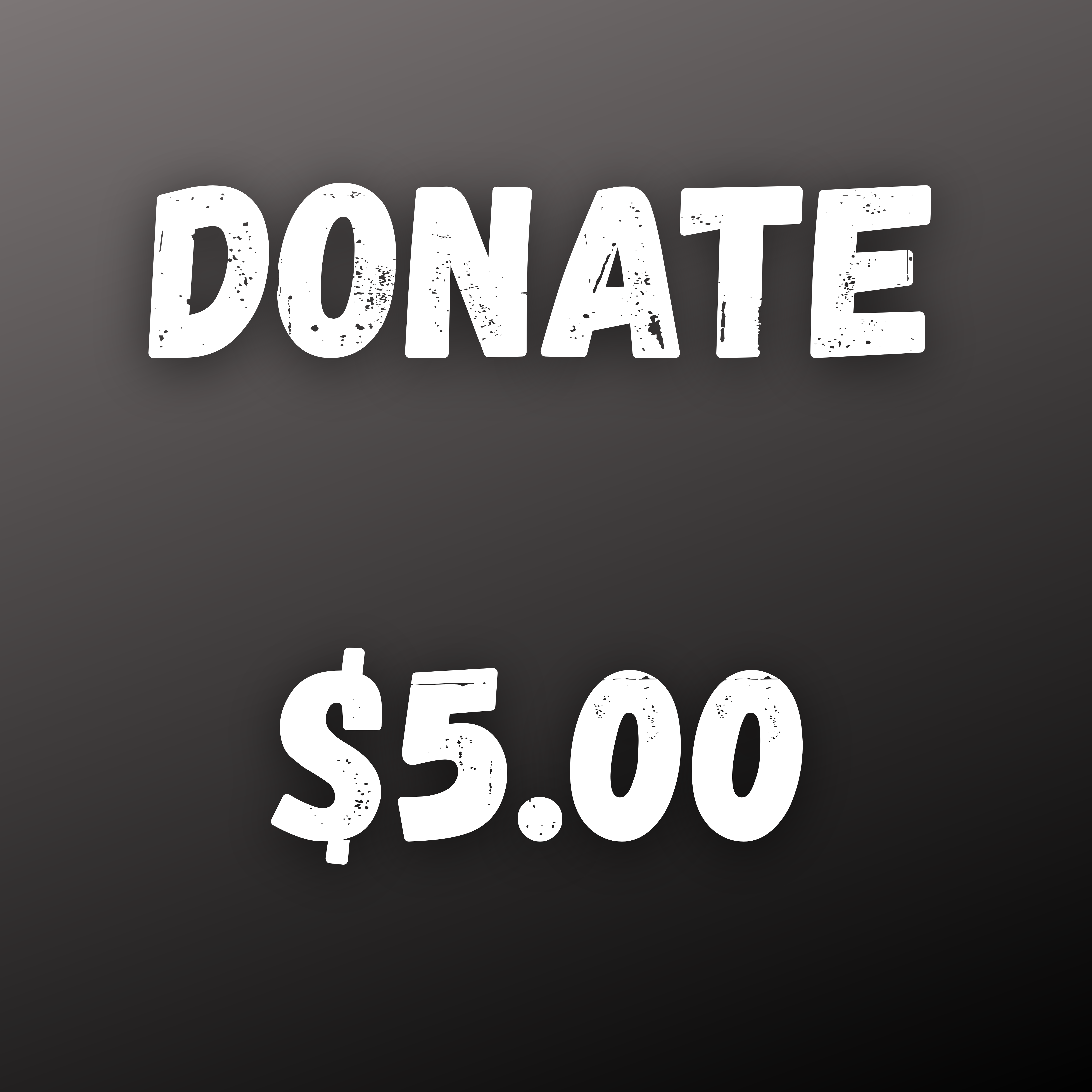 $5.00 Donation