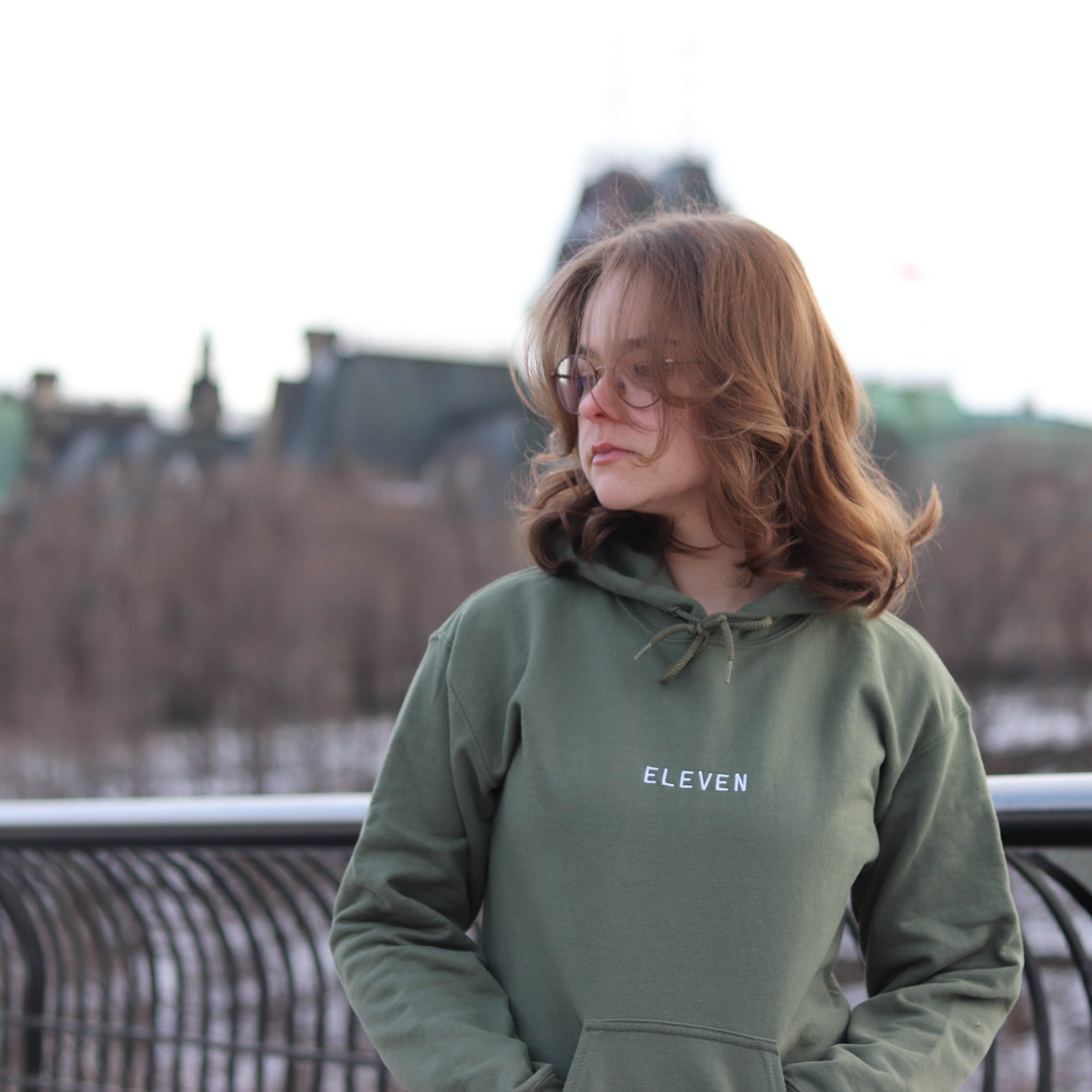 11% Moss Hoodie Relax Fit ELEVEN