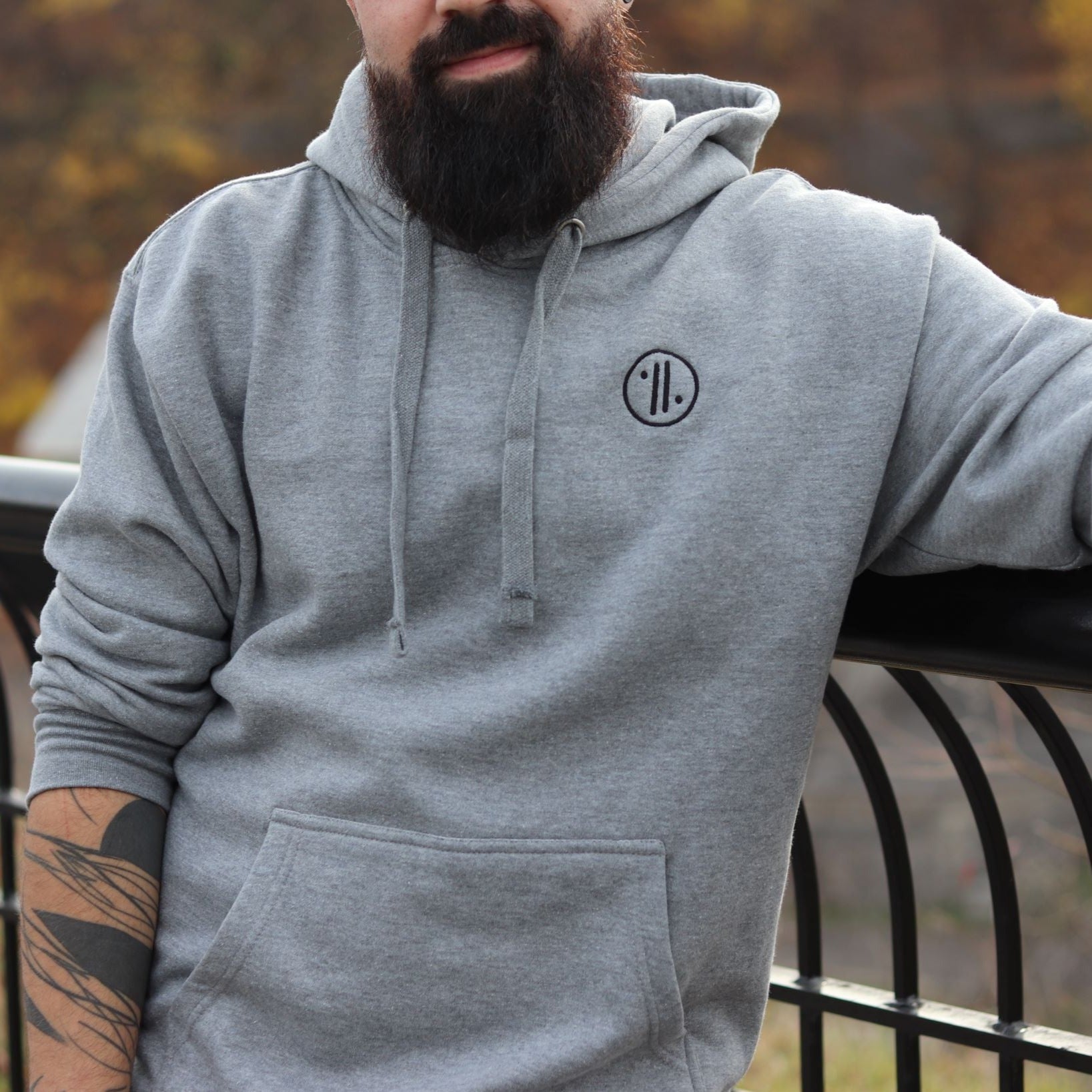 11% Grey Hoodie Regular Fit