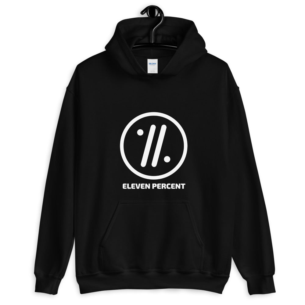 11% Original Black Hoodie Relax Fit