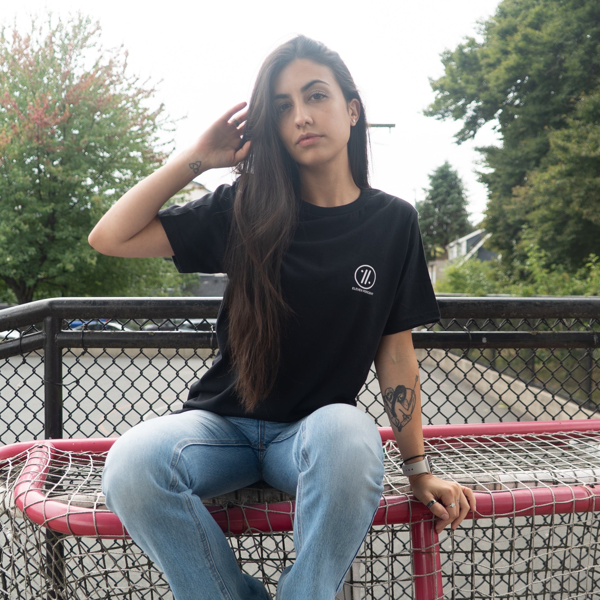 Everyday 11% Tee Black
