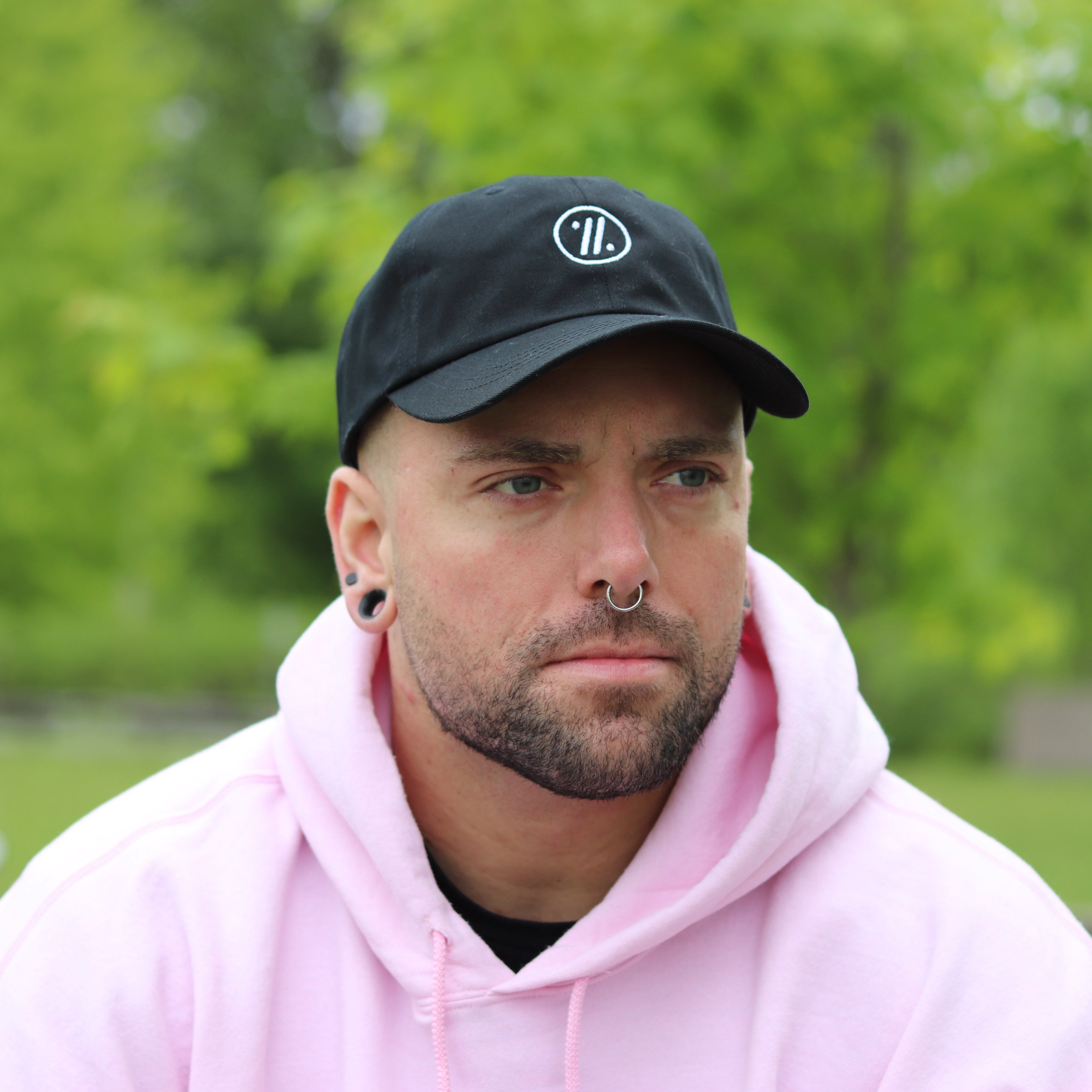 11% Classic Black Relaxed Cap
