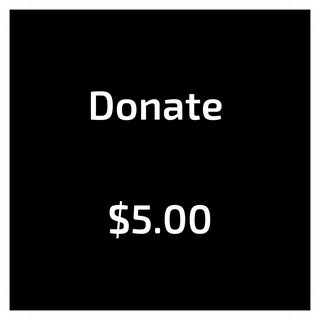 $5.00 Donation